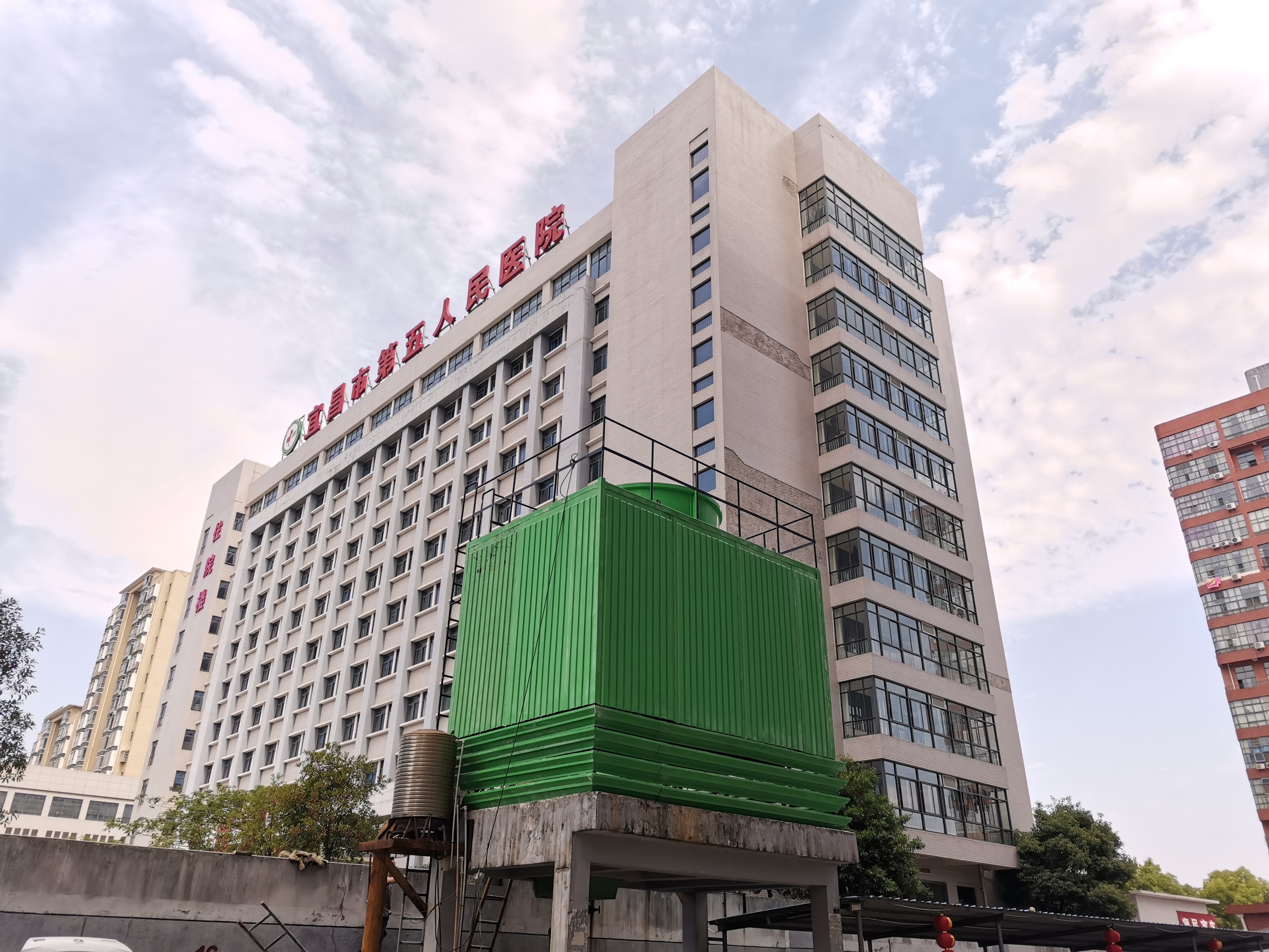 猇亭盛世天下國貿(mào)超市冷卻塔